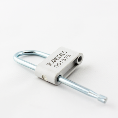 Padlock seals with numbering and logo